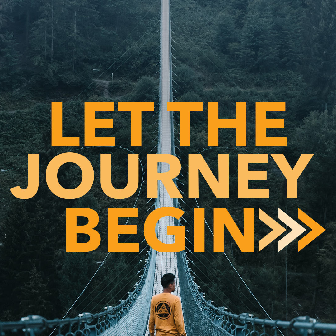 let the journey begin definition